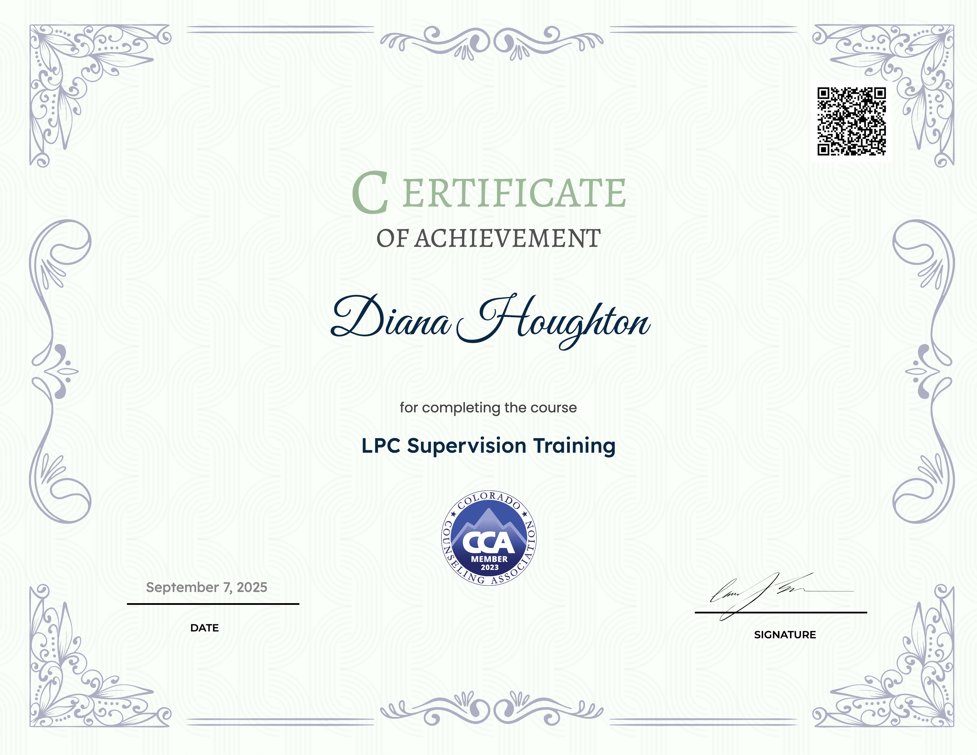 LPC Supervision Training